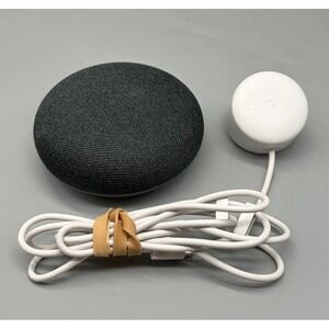 Google Home Mini Smart Speaker Assistant (Gen 1) - Charcoal - Tested